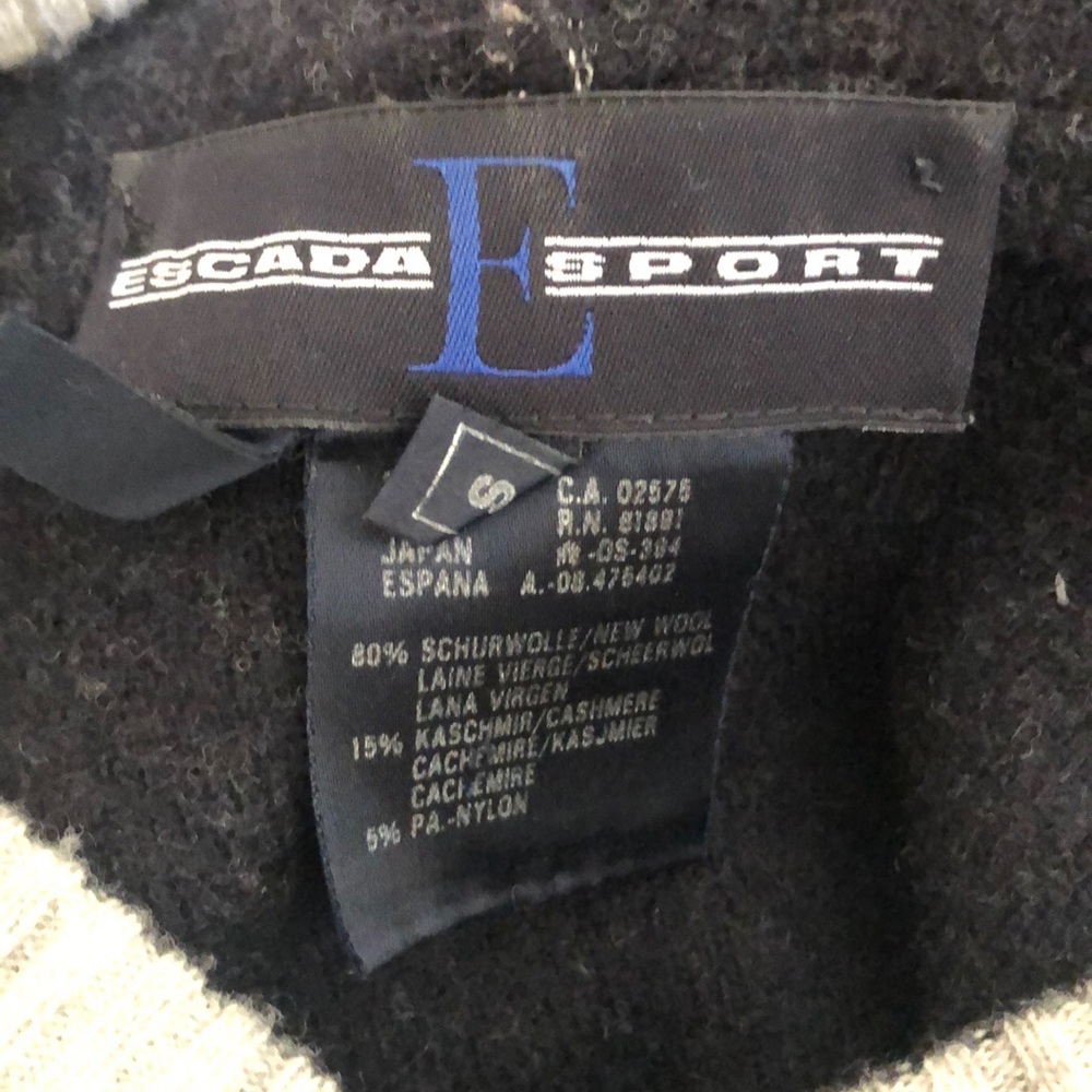 Escada sport wool hooded sweater - Picture 5 of 5